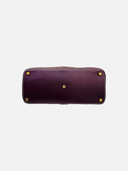 Pre - loved LOUIS VUITTON L'Ingenieux Purple Top Handle at Reems Closet