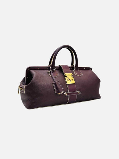 Pre - loved LOUIS VUITTON L'Ingenieux Purple Top Handle at Reems Closet