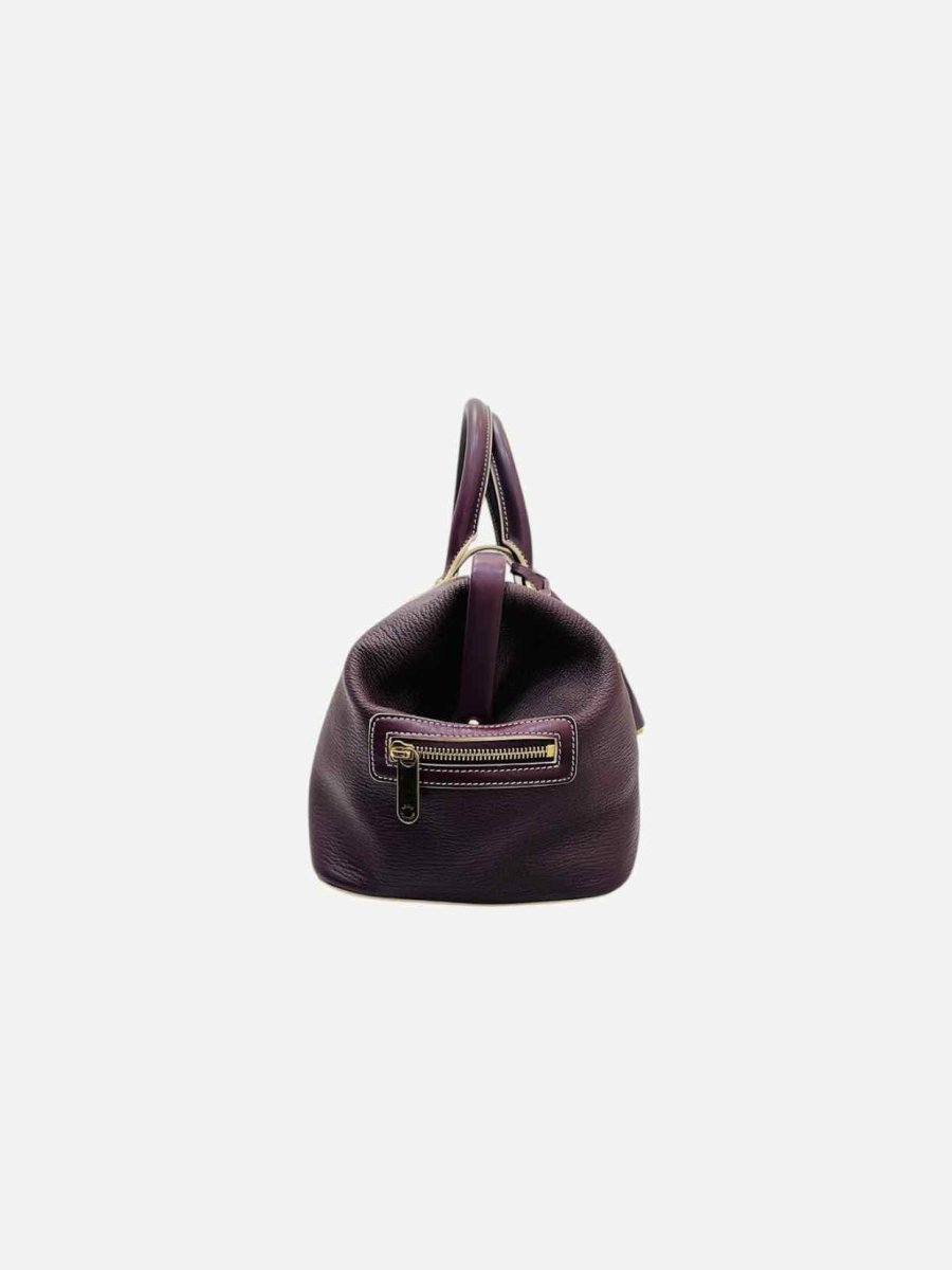 Pre - loved LOUIS VUITTON L'Ingenieux Purple Top Handle at Reems Closet