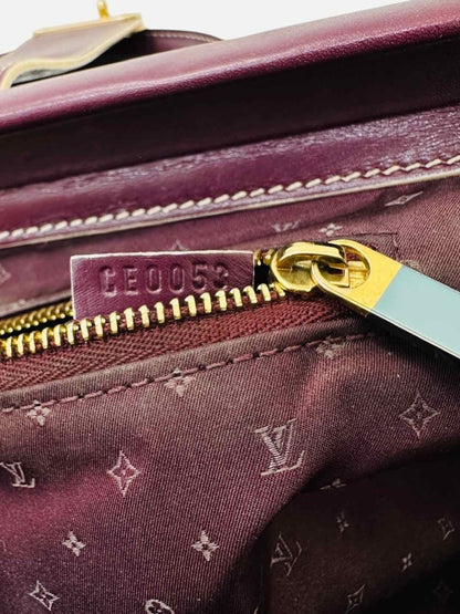 Pre - loved LOUIS VUITTON L'Ingenieux Purple Top Handle at Reems Closet