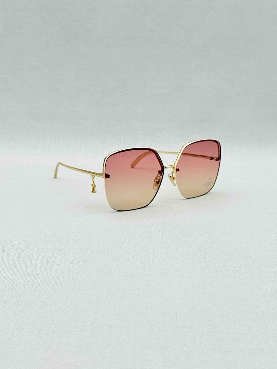 Pre - loved LOUIS VUITTON LV Glam 2.0 Pink Sunglasses at Reems Closet