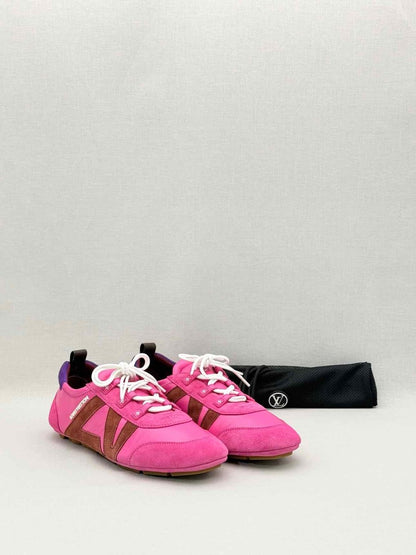 Pre-loved LOUIS VUITTON LV Sneakerina Pink Size EU 39 Sneakers at Reems Closet