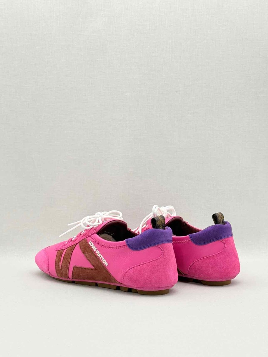 Pre-loved LOUIS VUITTON LV Sneakerina Pink Size EU 39 Sneakers at Reems Closet