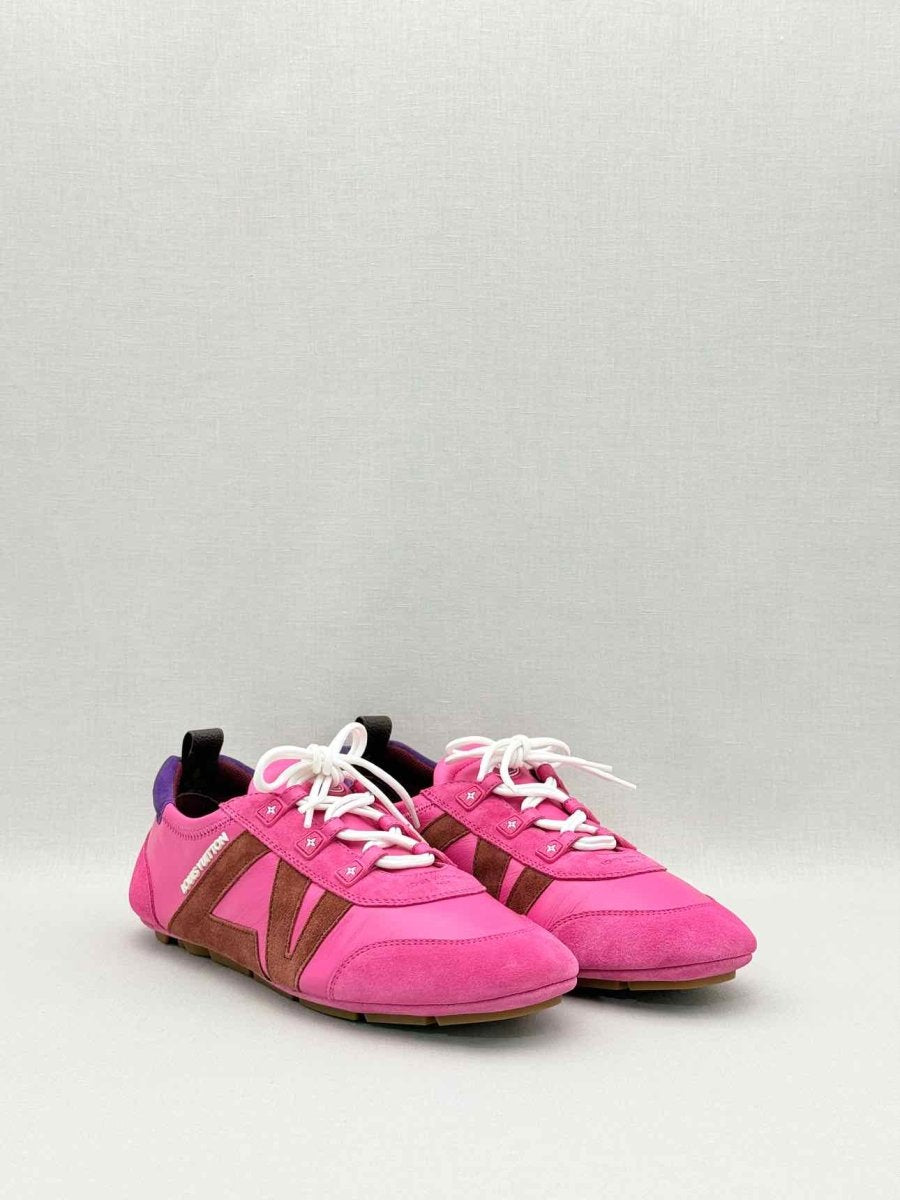 Pre-loved LOUIS VUITTON LV Sneakerina Pink Size EU 39 Sneakers at Reems Closet