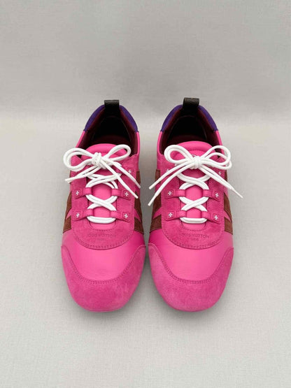 Pre-loved LOUIS VUITTON LV Sneakerina Pink Size EU 39 Sneakers at Reems Closet