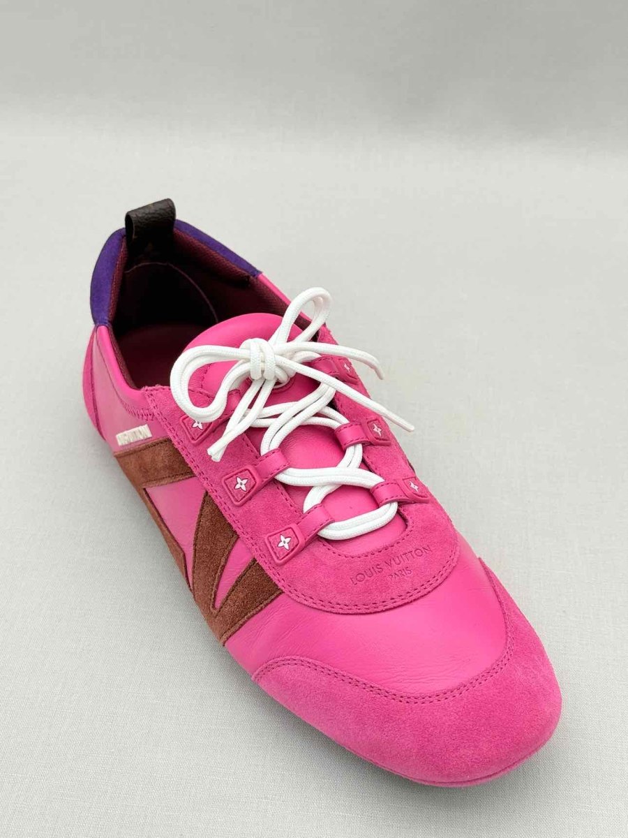 Pre-loved LOUIS VUITTON LV Sneakerina Pink Size EU 39 Sneakers at Reems Closet