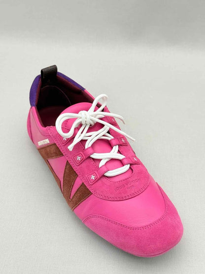 Pre-loved LOUIS VUITTON LV Sneakerina Pink Size EU 39 Sneakers at Reems Closet