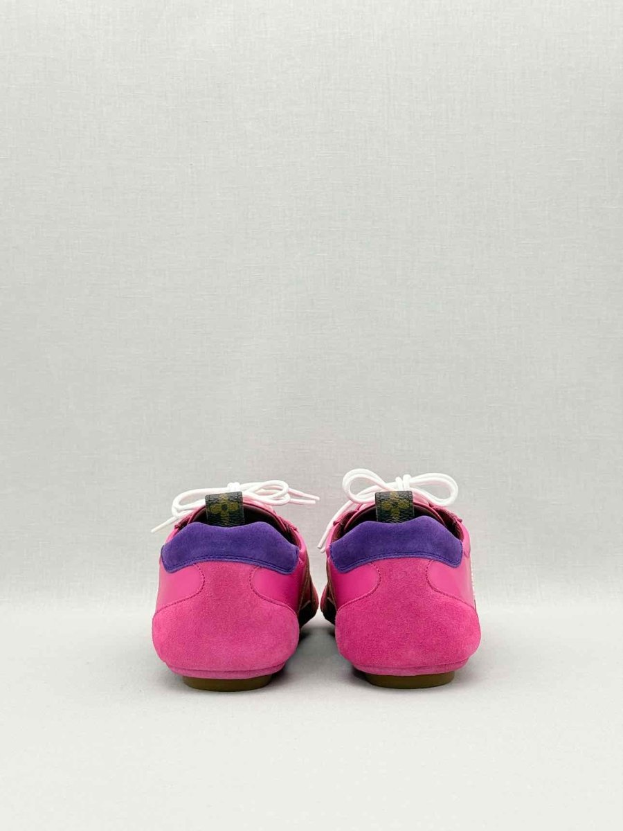 Pre-loved LOUIS VUITTON LV Sneakerina Pink Size EU 39 Sneakers at Reems Closet