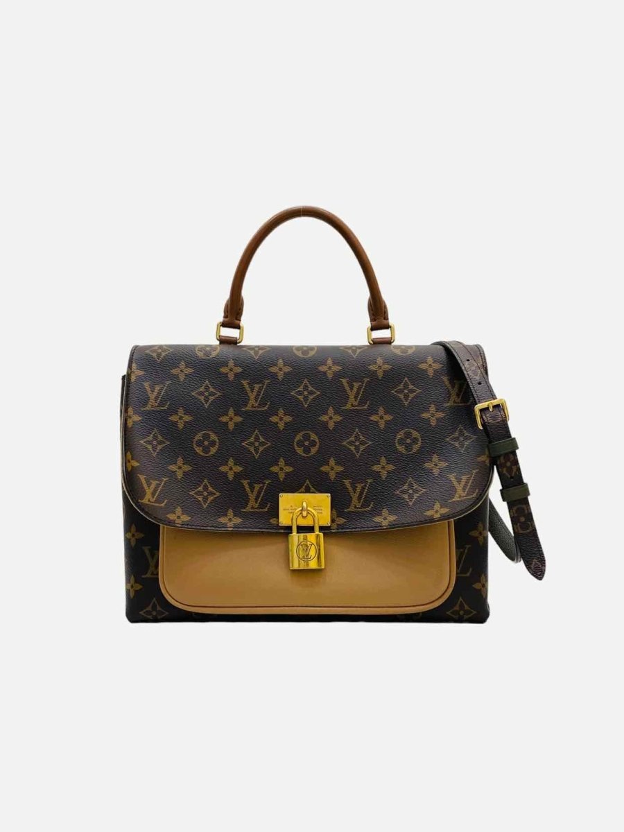 Pre - loved LOUIS VUITTON Marignan Brown Monogram Messenger at Reems Closet