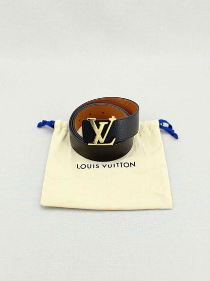 Pre - loved LOUIS VUITTON Men's Black Belt at Reems Closet