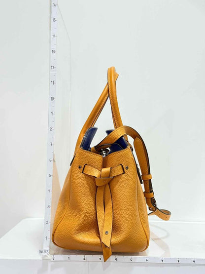 Pre - loved LOUIS VUITTON Mila Orange Tote Bag at Reems Closet