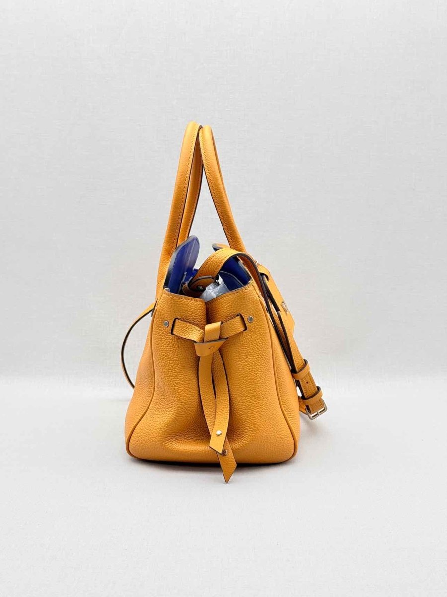 Pre - loved LOUIS VUITTON Mila Orange Tote Bag at Reems Closet