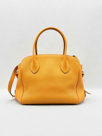 Pre - loved LOUIS VUITTON Mila Orange Tote Bag at Reems Closet