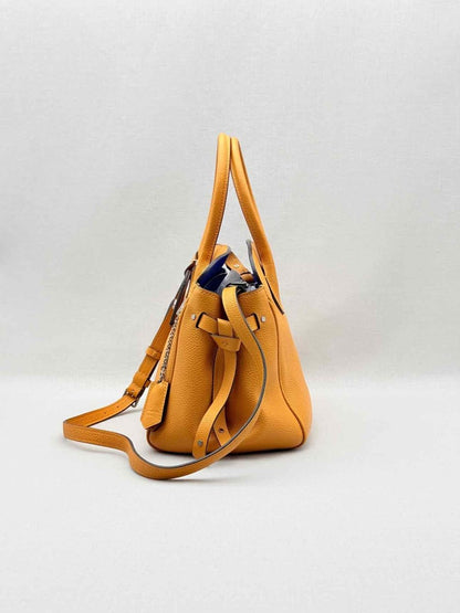 Pre - loved LOUIS VUITTON Mila Orange Tote Bag at Reems Closet