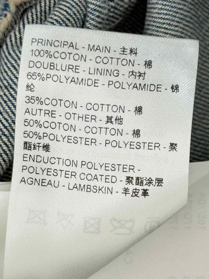 Pre - loved LOUIS VUITTON Monogram Patch Blue Size 44 Jeans at Reems Closet