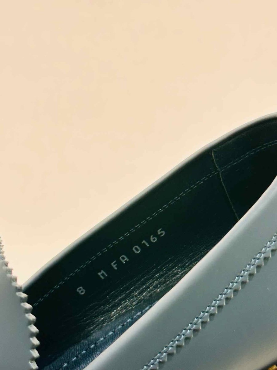 Pre - loved LOUIS VUITTON Navy Blue Size EU 42 Loafers at Reems Closet