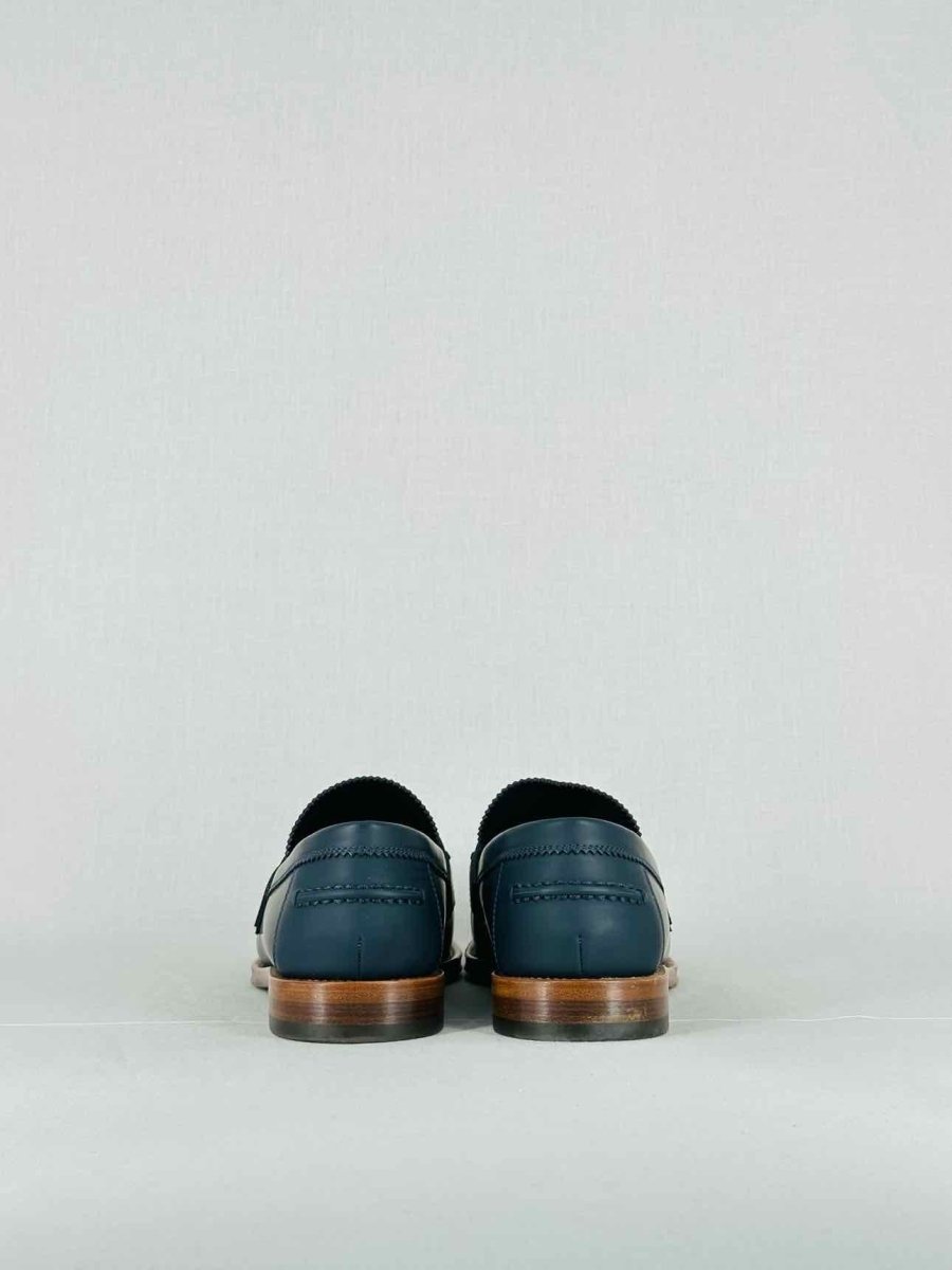 Pre - loved LOUIS VUITTON Navy Blue Size EU 42 Loafers at Reems Closet