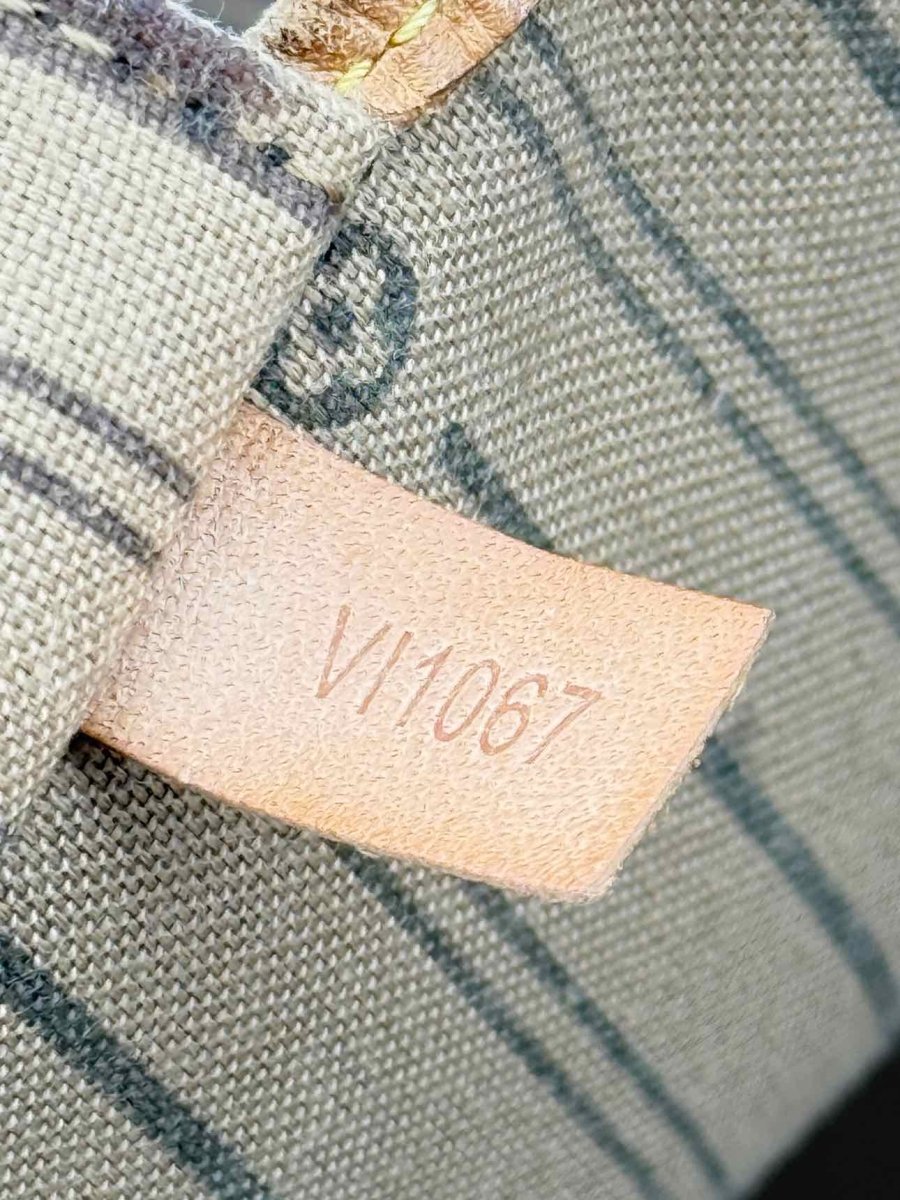 Pre - loved LOUIS VUITTON Neverfull Brown & Beige Monogram Tote Bag at Reems Closet