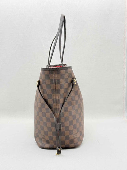 Pre - loved LOUIS VUITTON Neverfull Brown Damier Ebene Tote Bag at Reems Closet
