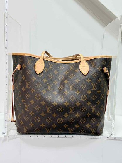 Pre-loved LOUIS VUITTON Neverfull Brown Monogram Tote Bag at Reems Closet