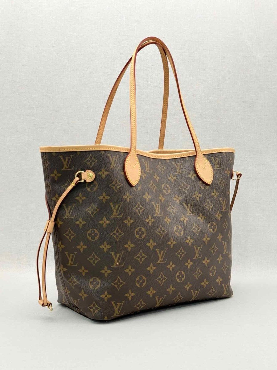 Pre-loved LOUIS VUITTON Neverfull Brown Monogram Tote Bag at Reems Closet