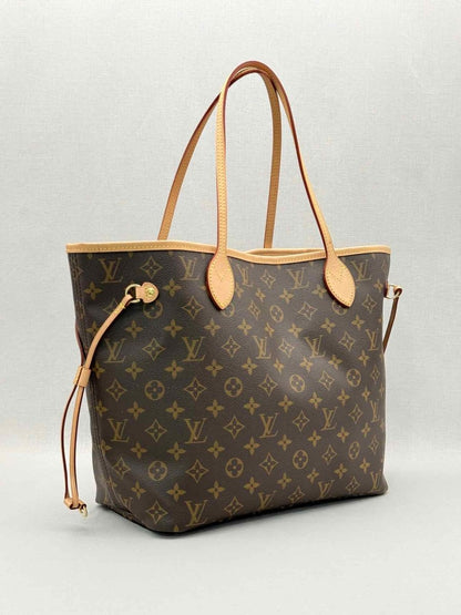 Pre-loved LOUIS VUITTON Neverfull Brown Monogram Tote Bag at Reems Closet