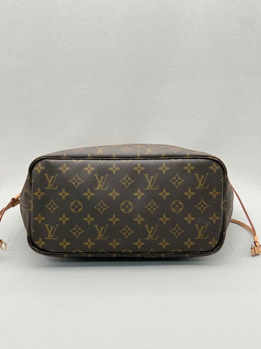 Pre-loved LOUIS VUITTON Neverfull Brown Monogram Tote Bag at Reems Closet