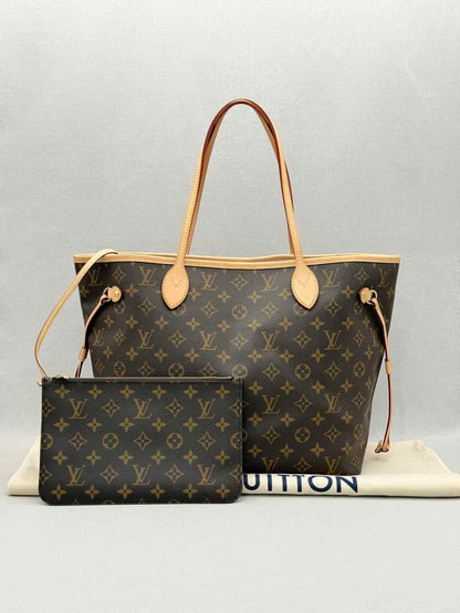 Pre-loved LOUIS VUITTON Neverfull Brown Monogram Tote Bag at Reems Closet