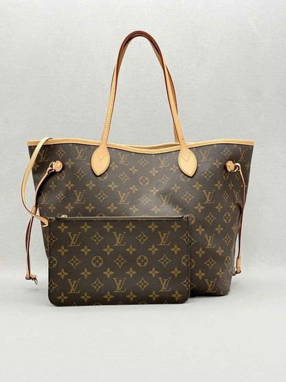 Pre-loved LOUIS VUITTON Neverfull Brown Monogram Tote Bag at Reems Closet