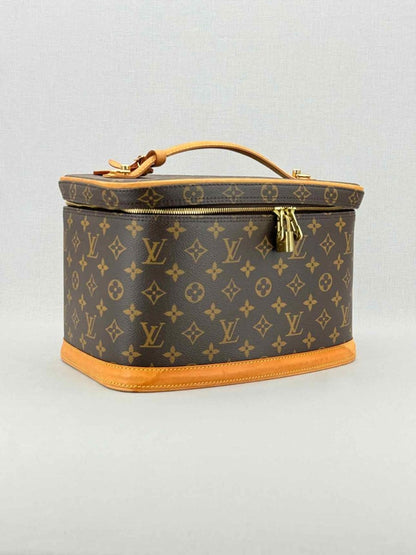 Pre - loved LOUIS VUITTON Nice Brown Monogram Vanity Case at Reems Closet