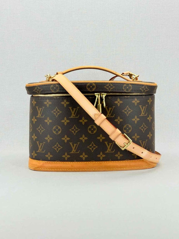 Pre - loved LOUIS VUITTON Nice Brown Monogram Vanity Case at Reems Closet