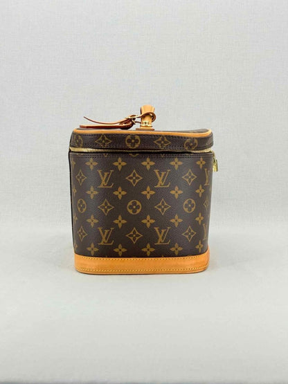 Pre - loved LOUIS VUITTON Nice Brown Monogram Vanity Case at Reems Closet
