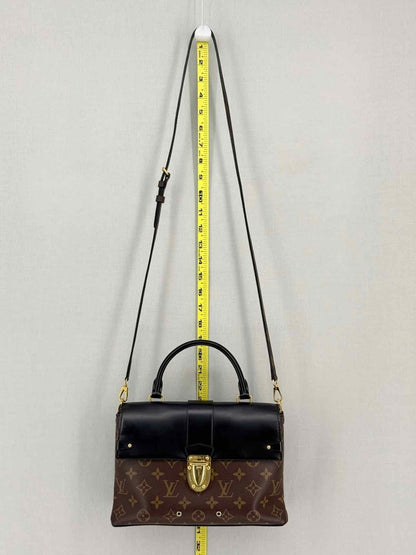 Pre-loved LOUIS VUITTON One Handle Brown & Black Top Handle at Reems Closet