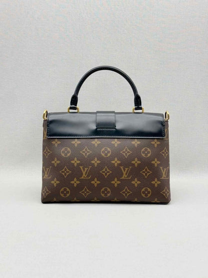 Pre-loved LOUIS VUITTON One Handle Brown & Black Top Handle at Reems Closet