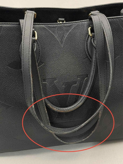 Pre-loved LOUIS VUITTON Onthego Black Tote Bag at Reems Closet