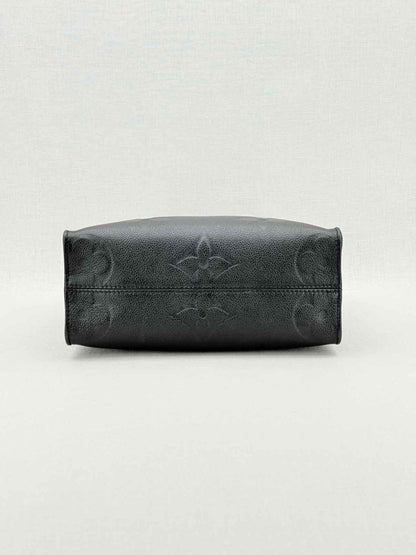 Pre - loved LOUIS VUITTON Onthego Black Tote Bag at Reems Closet