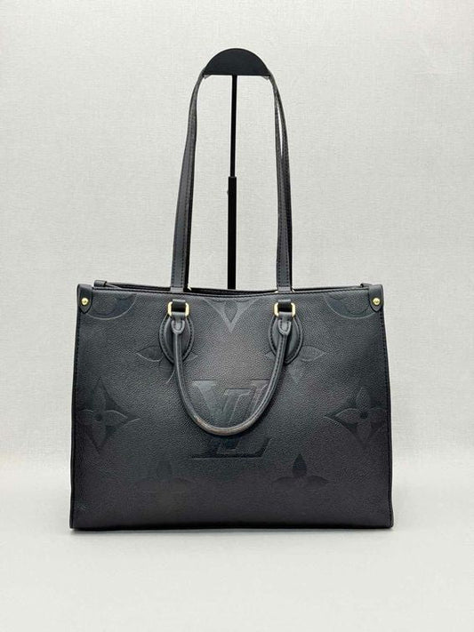 Pre-loved LOUIS VUITTON Onthego Black Tote Bag at Reems Closet