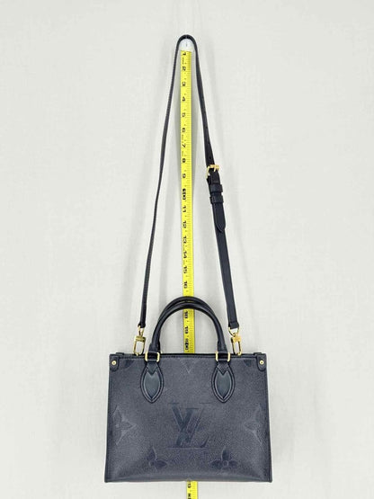 Pre - loved LOUIS VUITTON Onthego Black Tote Bag at Reems Closet