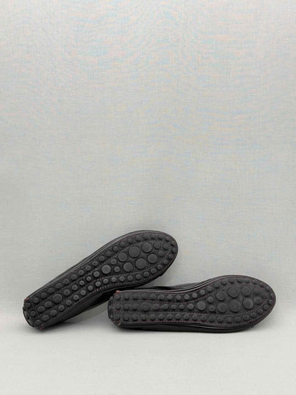 Pre-loved LOUIS VUITTON Oxford Amarante Size EU 37 Ballet Flats at Reems Closet