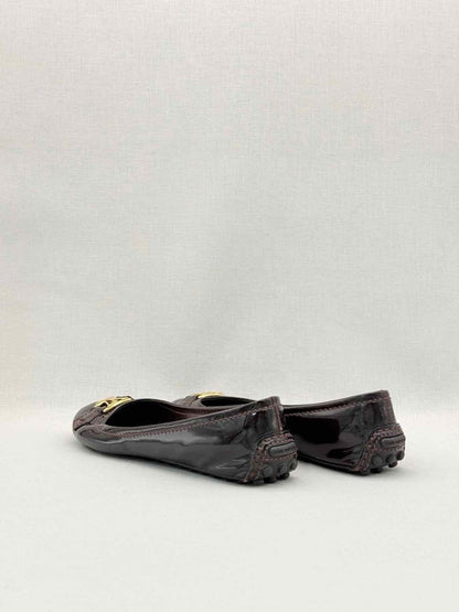 Pre-loved LOUIS VUITTON Oxford Amarante Size EU 37 Ballet Flats at Reems Closet