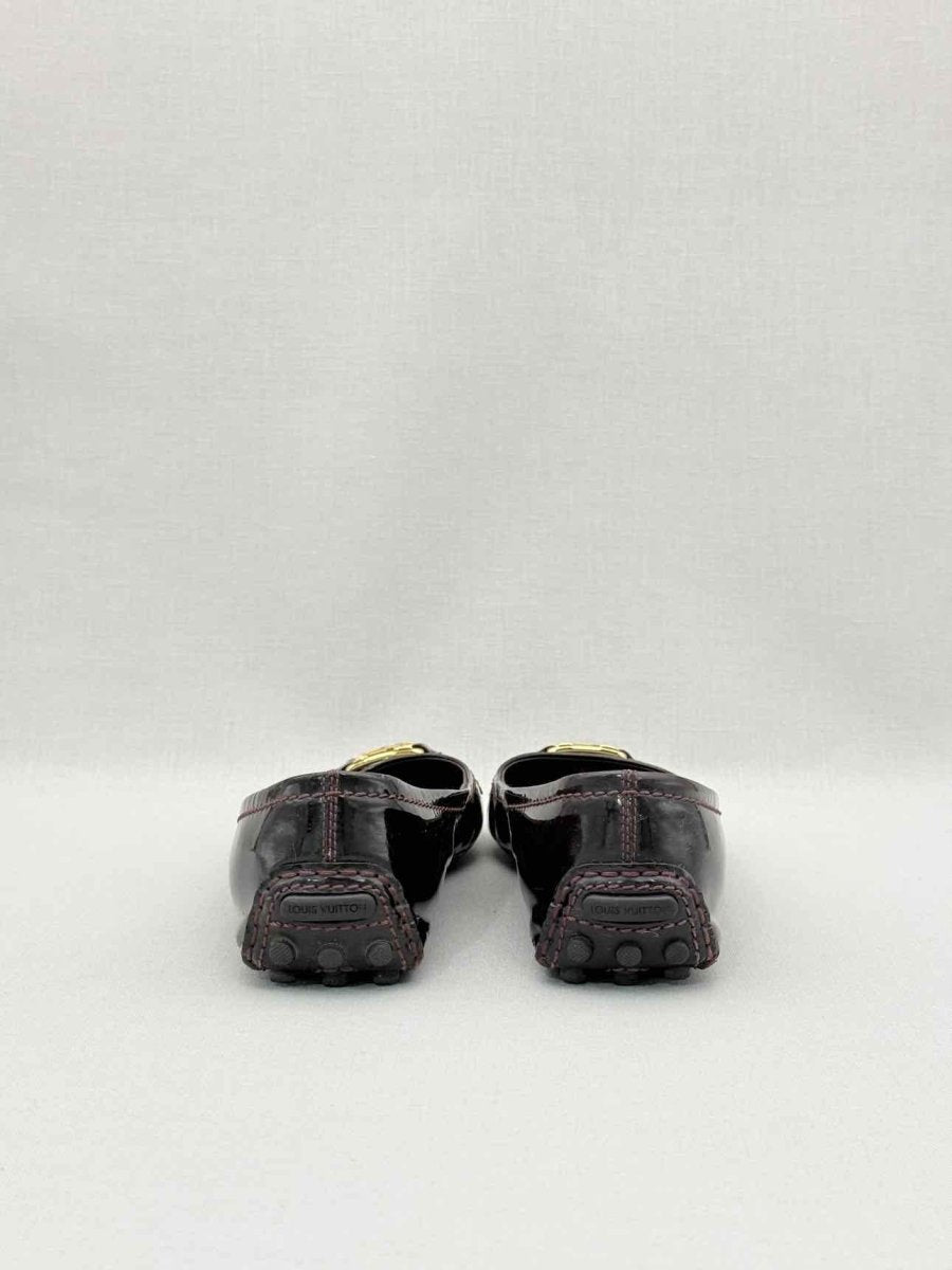 Pre-loved LOUIS VUITTON Oxford Amarante Size EU 37 Ballet Flats at Reems Closet