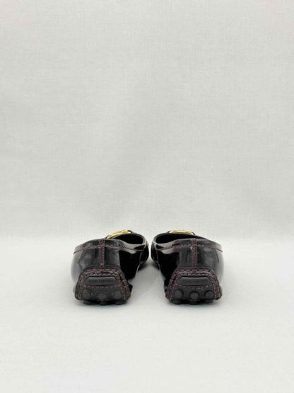 Pre-loved LOUIS VUITTON Oxford Amarante Size EU 37 Ballet Flats at Reems Closet