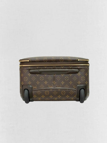 Pre - loved LOUIS VUITTON Pegase Brown Rolling Luggage at Reems Closet