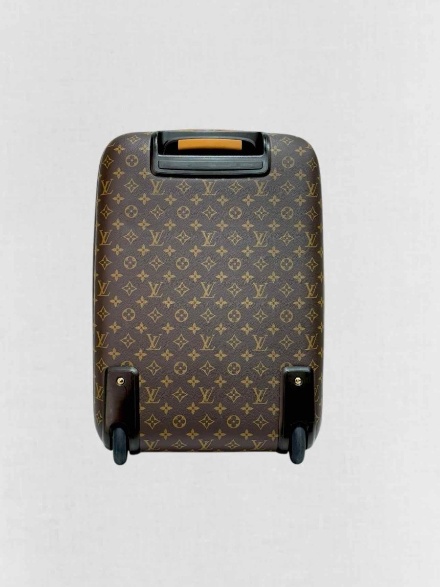 Pre - loved LOUIS VUITTON Pegase Brown Rolling Luggage at Reems Closet