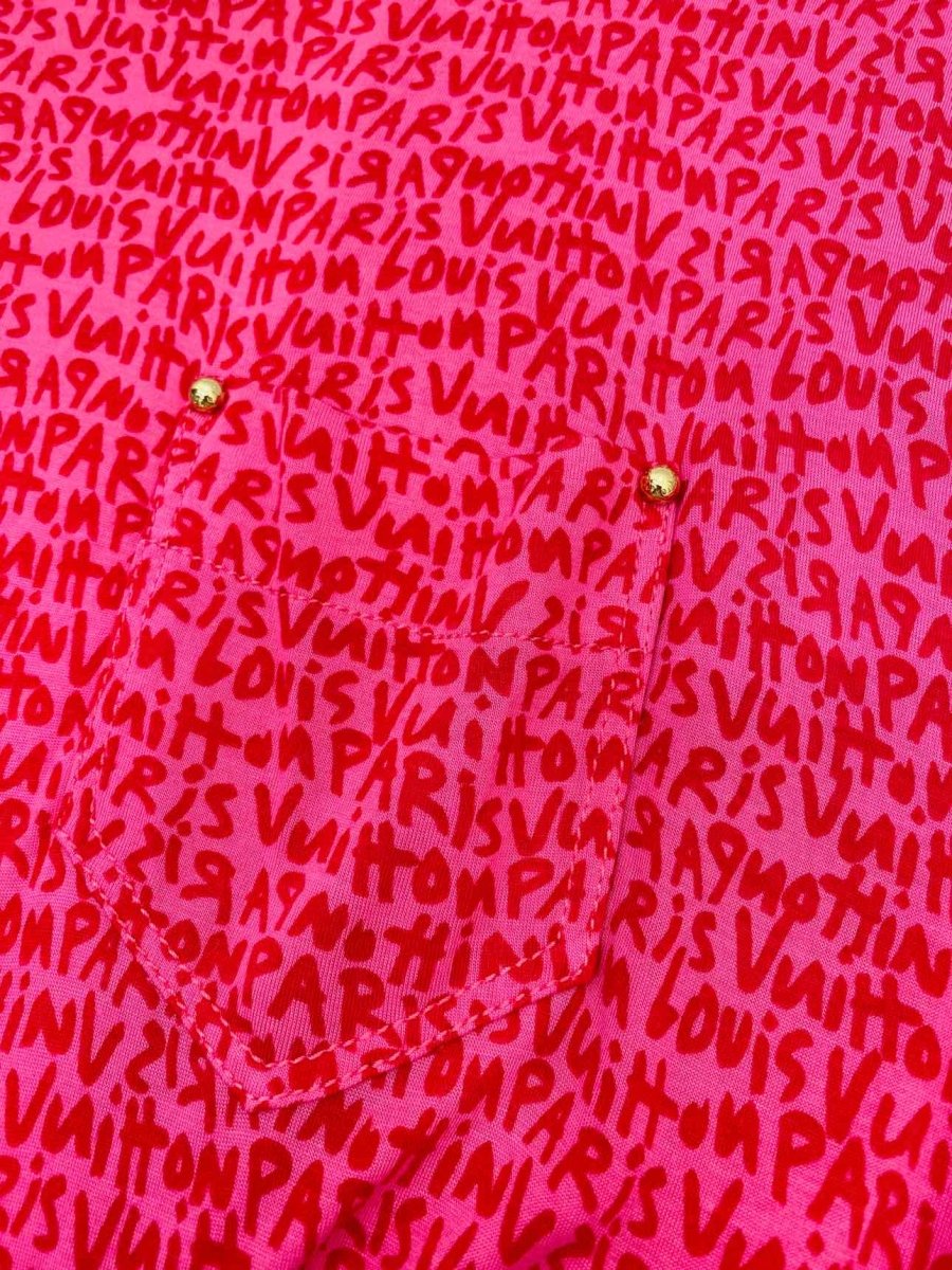 Pre - loved LOUIS VUITTON Pink Size Small Short Dress at Reems Closet