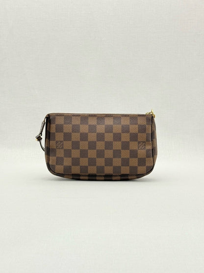 Pre - loved LOUIS VUITTON Pochette Accessories Brown Shoulder Bag at Reems Closet