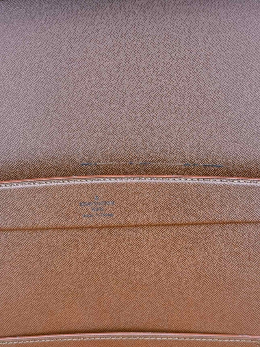 Pre - loved LOUIS VUITTON President Classeur Brown Briefcase at Reems Closet