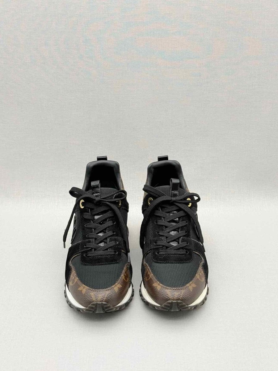 Pre - loved LOUIS VUITTON Run Away Monogram Size EU 37 Sneakers at Reems Closet