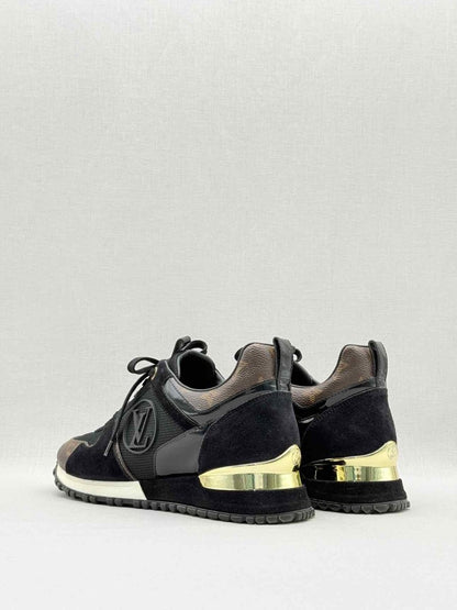 Pre - loved LOUIS VUITTON Run Away Monogram Size EU 37 Sneakers at Reems Closet