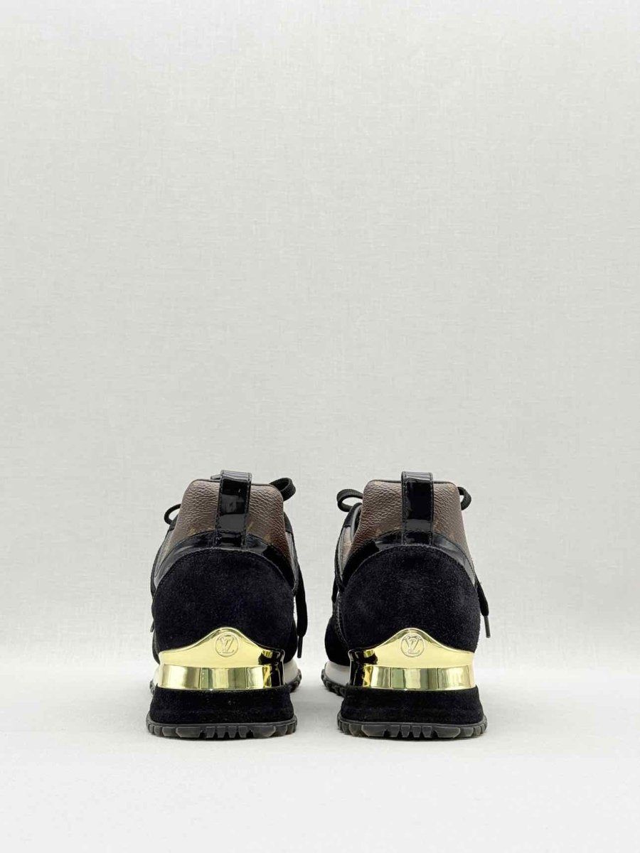 Pre - loved LOUIS VUITTON Run Away Monogram Size EU 37 Sneakers at Reems Closet